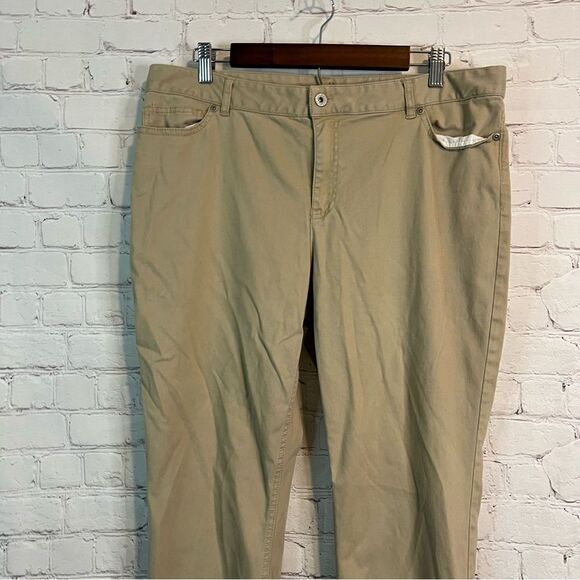 J Jill Authentic Fit Slim Leg Stretch size 14 - Picture 4 of 6